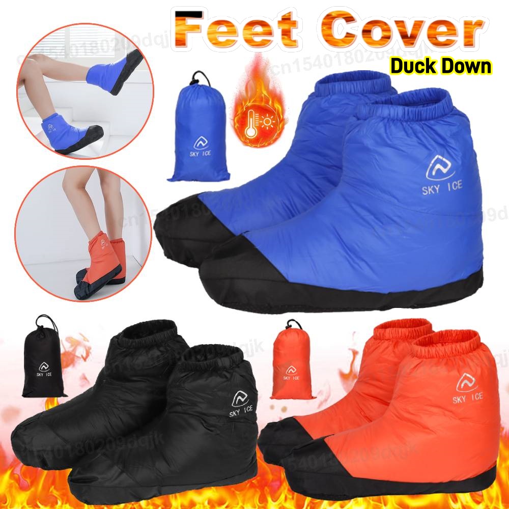 Ultralight Sleeping Bag - Ultralight Down Booties Duck Down Shoes