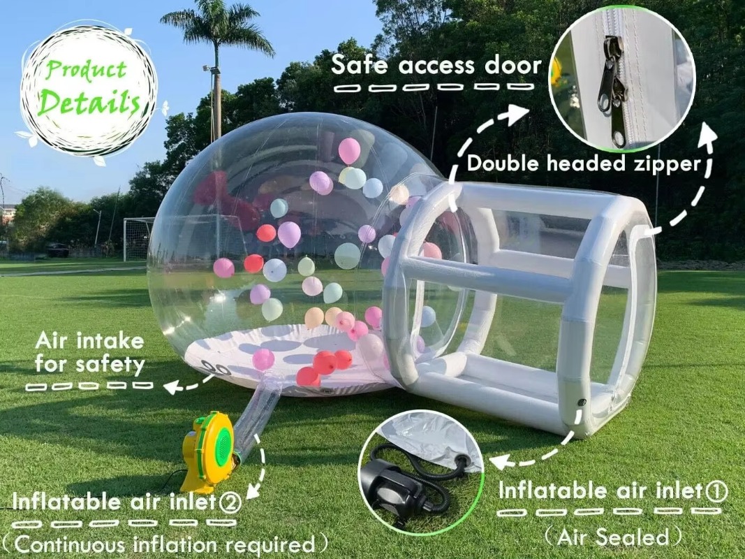 Outdoor Camping Rentals - High Quality Inflatable Bubble Tent House