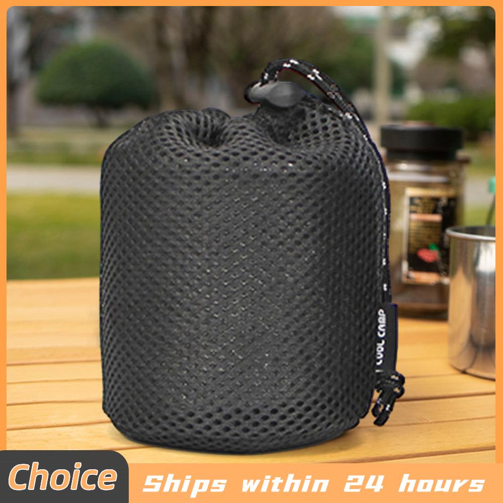 Outdoor Camping Burner - Outdoor Set Pot Storage Bag Camping