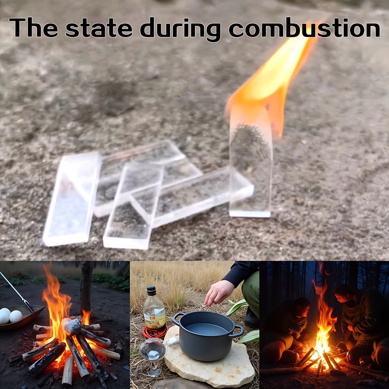 Outdoor Camping Burner - 30/60/120Pcs Portable Mini Fire Starter,Camping Campfire