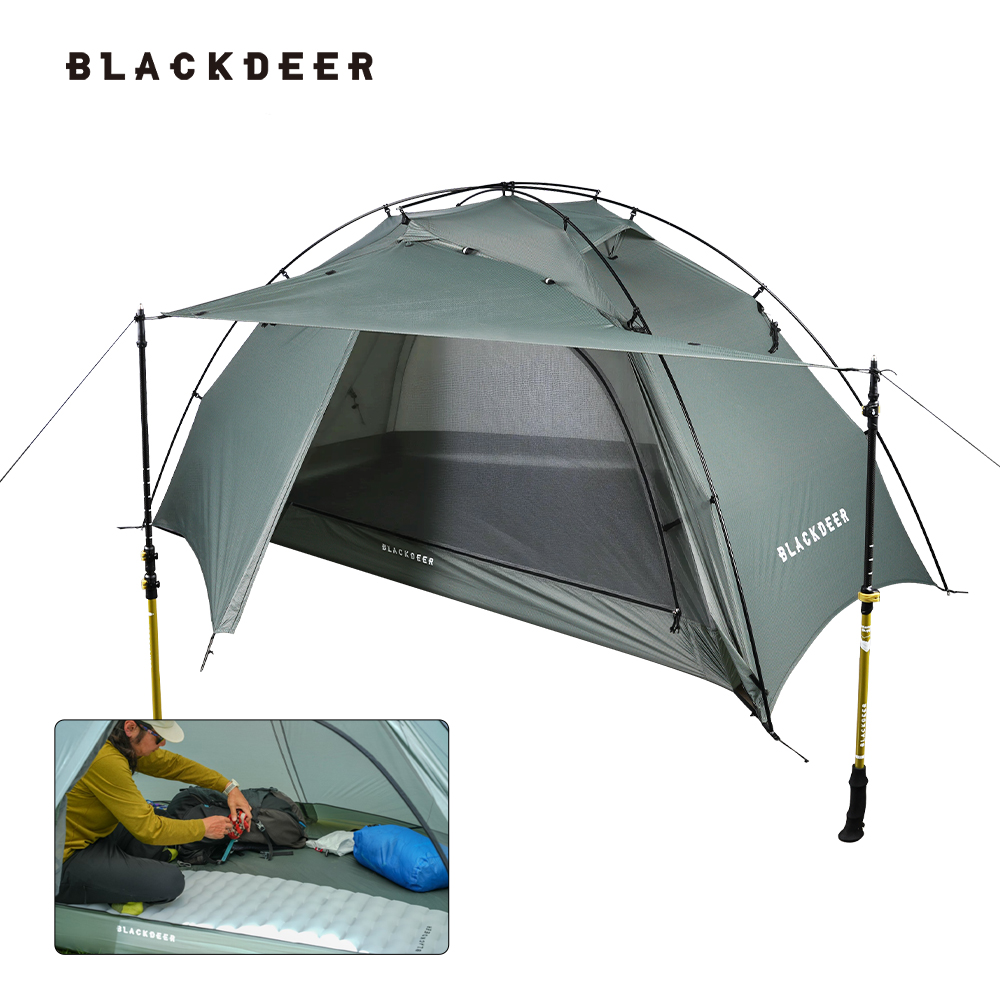 Outdoor Camping Solo - Blackdeer Gallop 1.5P Ultralight Backpacking Tent