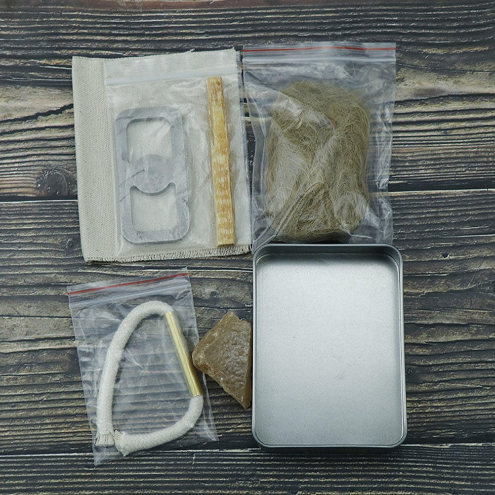 Outdoor Camping Burner - 1 Set Fire Starter Rope Camping