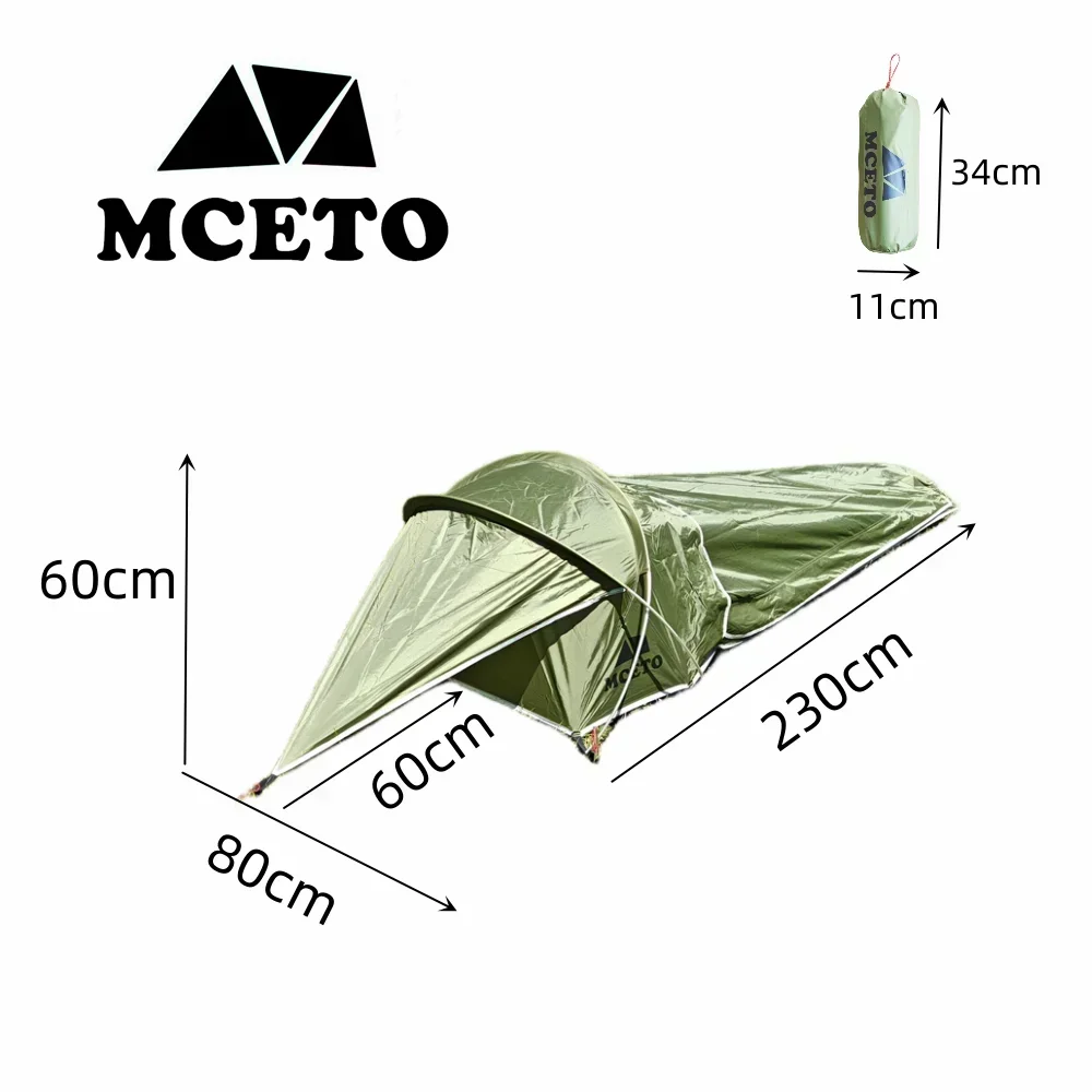 Ultralight Sleeping Bag - Single Person Ultralight Camping Tent Outdoor