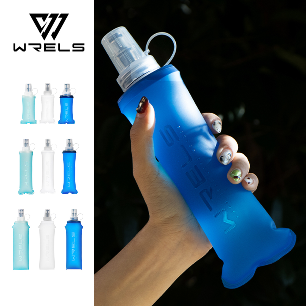 Collapsible Water Bottle - WRELS Outdoor Collapsible Silicone Water Bottle