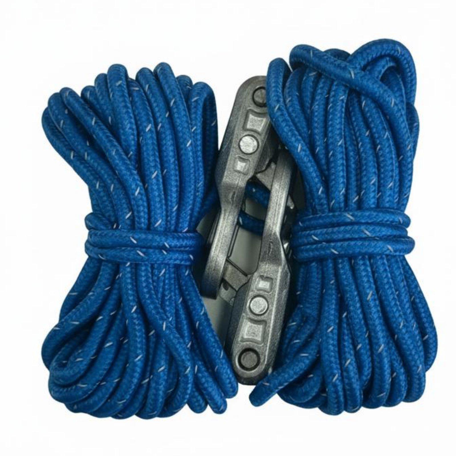 Camping Rope - Cord Fastener with Carabiner Metal Paracord