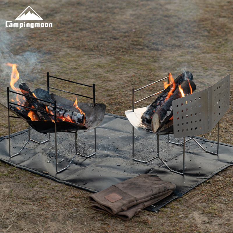 Outdoor Camping Solo - CAMPINGMOON SOLO-D A4 Fireproof Windproof Stainless