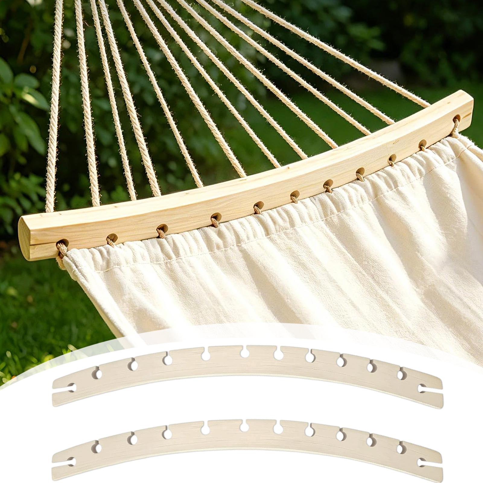 Camping Hammock - Replacement Wooden Hammock Spreader Bars 2pcs
