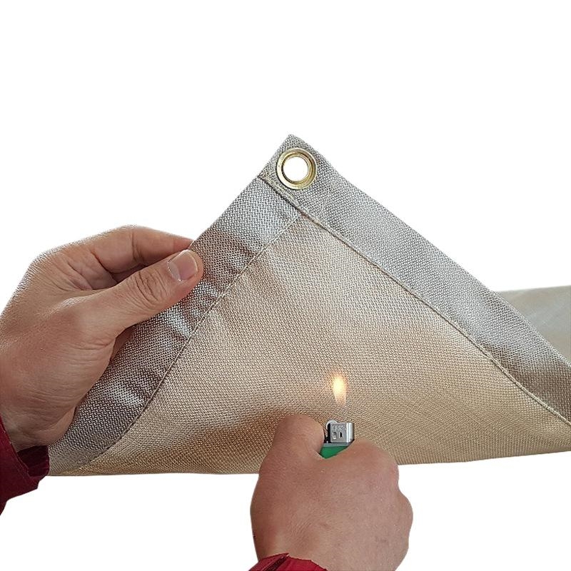BBQ Grill Mat Fireproof Insula - Outdoor Camping Bbq ulasan dan harga