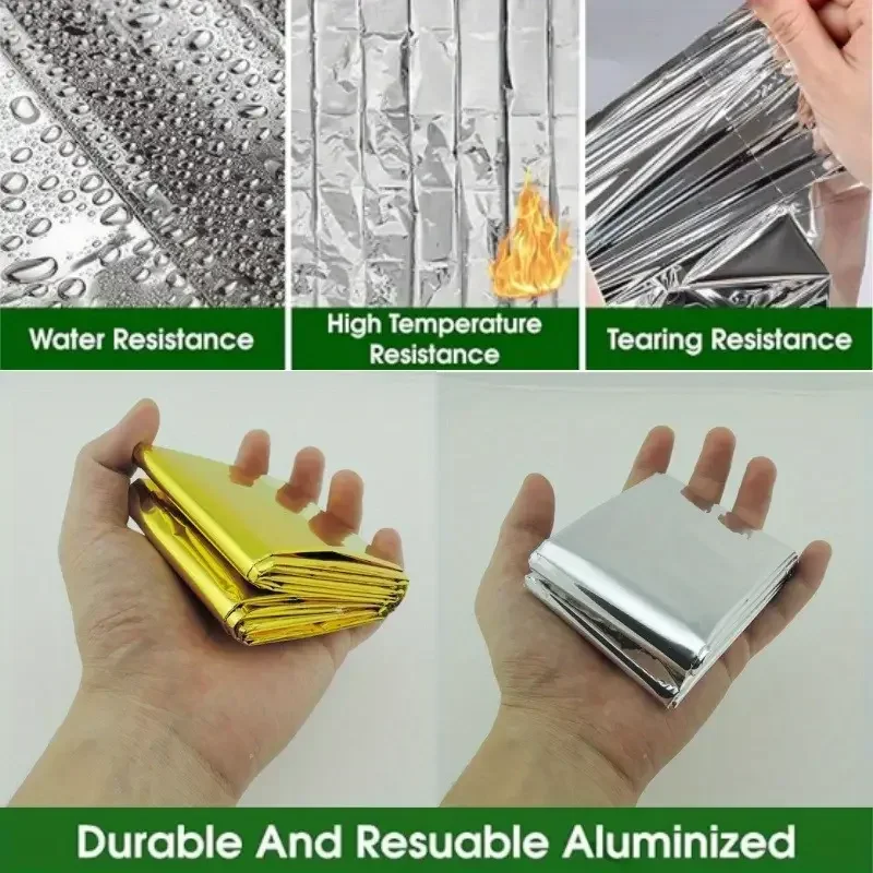 Emergency Blankets Mylar Therm - Emergency Mylar Blanket ulasan dan harga