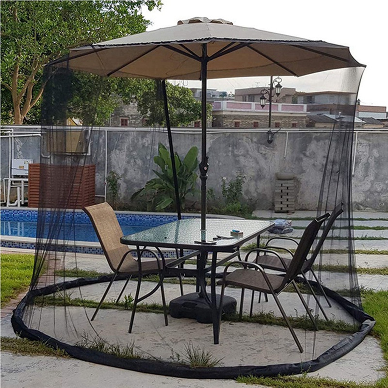 Mosquito Bug Net Parasol Outdo - Outdoor Camp ulasan dan harga