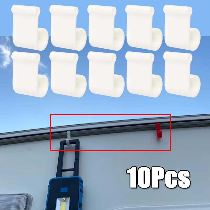 10Pcs Camping Awning Hook Clip - Camping Rope ulasan dan harga
