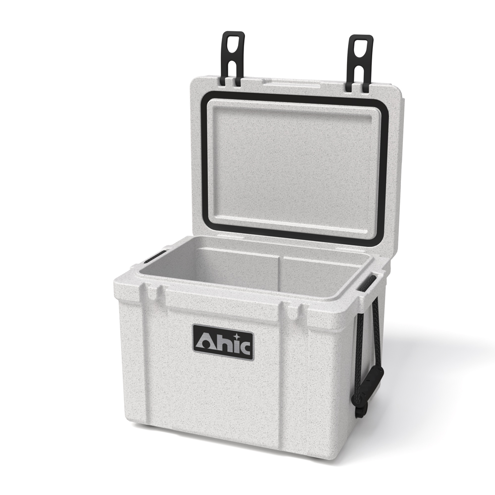 25L Fishing Cooler Marble Whit - Outdoor Camp ulasan dan harga