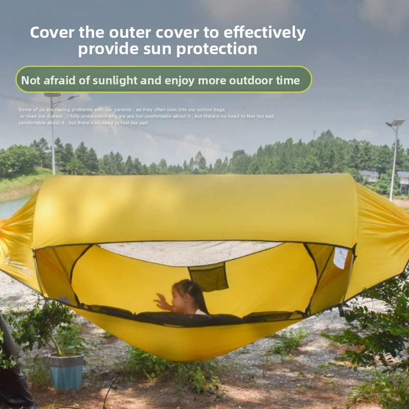 Outdoor Adult Thickened Hammoc - Camping Hammock ulasan dan harga