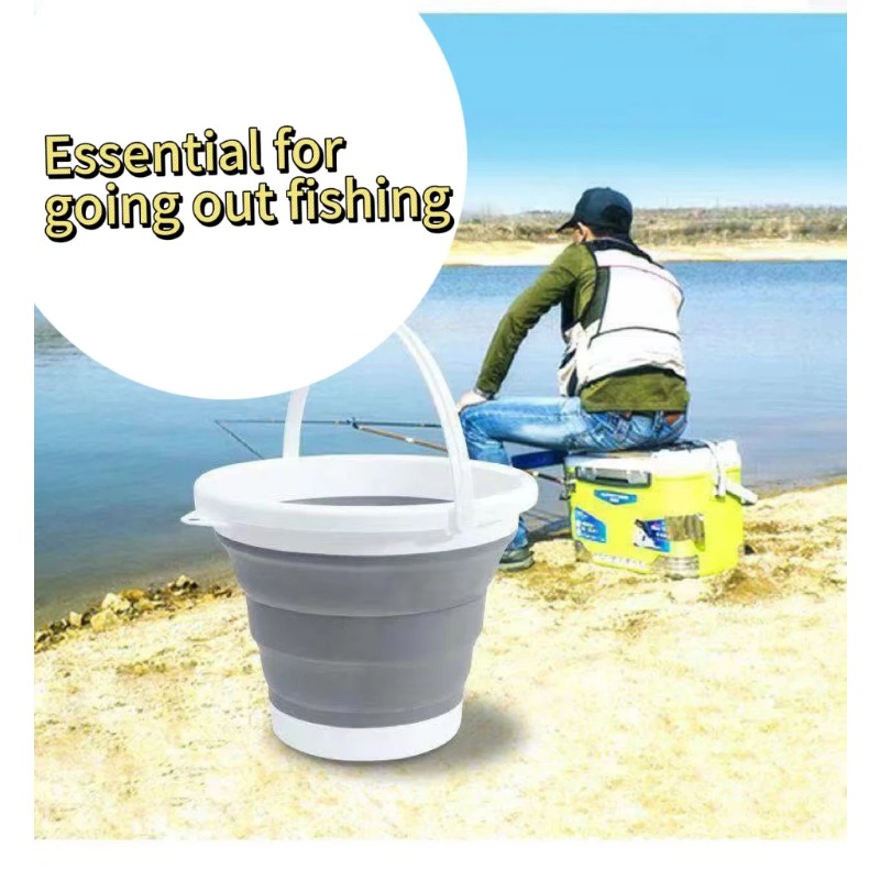 Car Washing Bucket with Brush  - Outdoor Camping Store ulasan dan harga