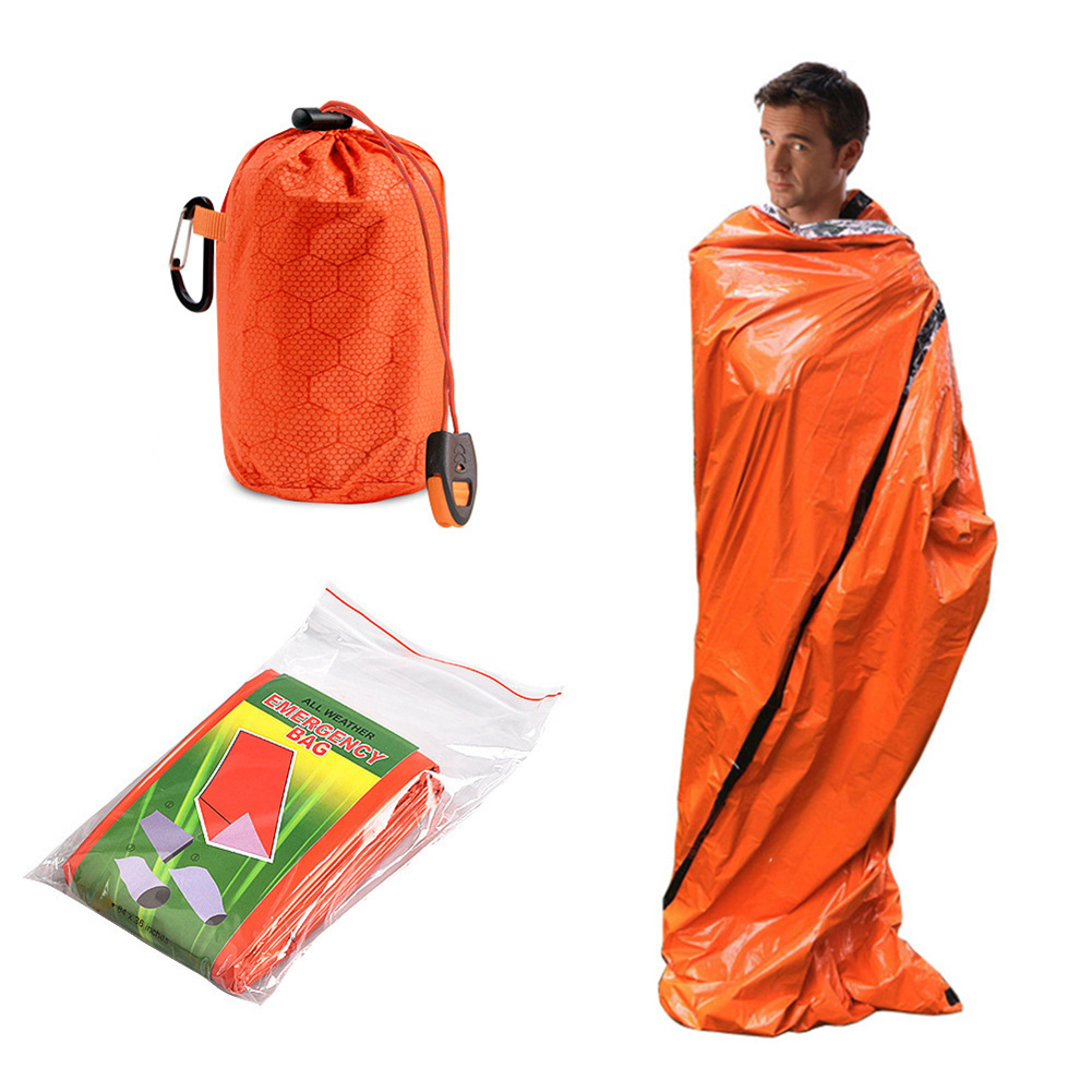 Thermal Sleeping Bag Portable  - Outdoor Camping Quilt ulasan dan harga