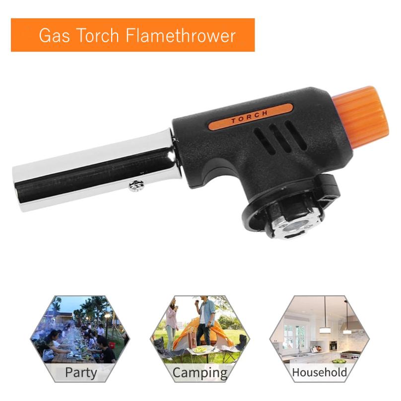 New Portable Butane Gas Torch  - Outdoor Camping Bbq ulasan dan harga