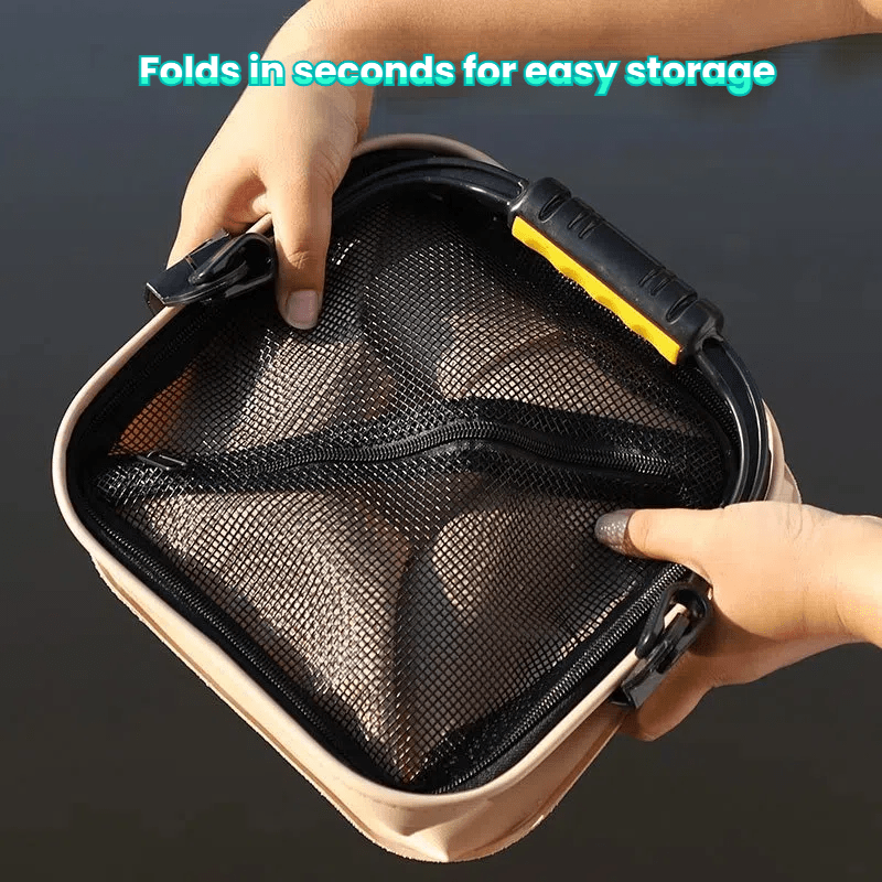 Portable Folding Bucket 8L/13L - Camping Rope ulasan dan harga