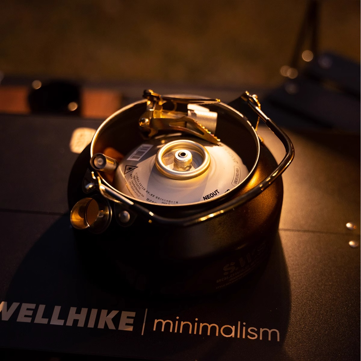 Outdoor Water Kettle Mini 0.8L - Outdoor Camping Solo ulasan dan harga