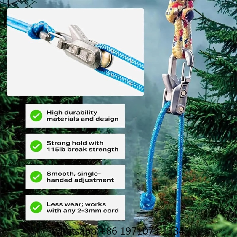 Rope Roller 6 Pack, Stainless  - Camping Rope ulasan dan harga