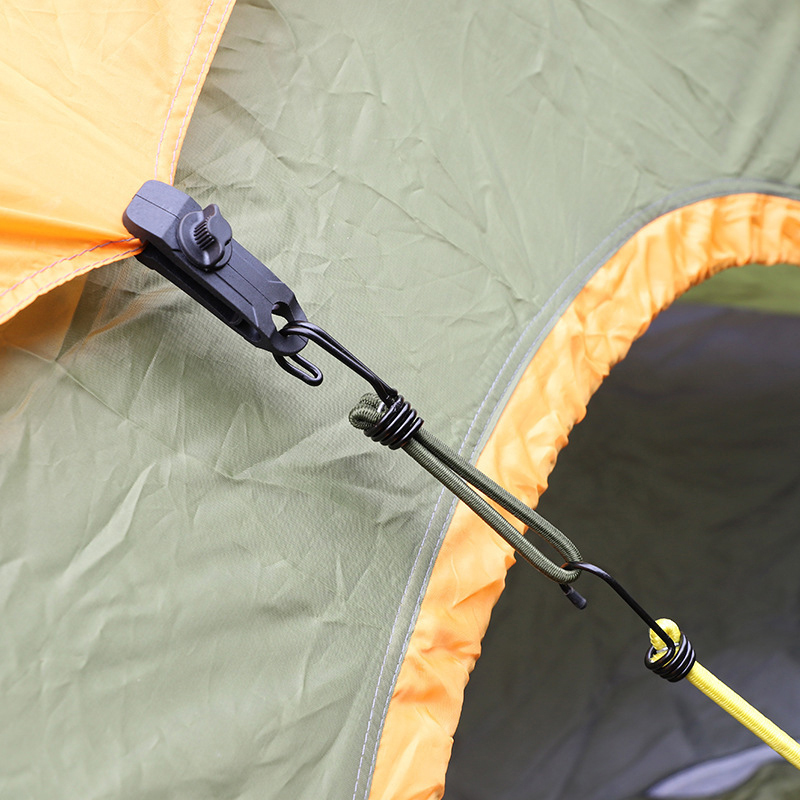 5Pcs Hooks Drawstring Elastic  - Camping Rope ulasan dan harga