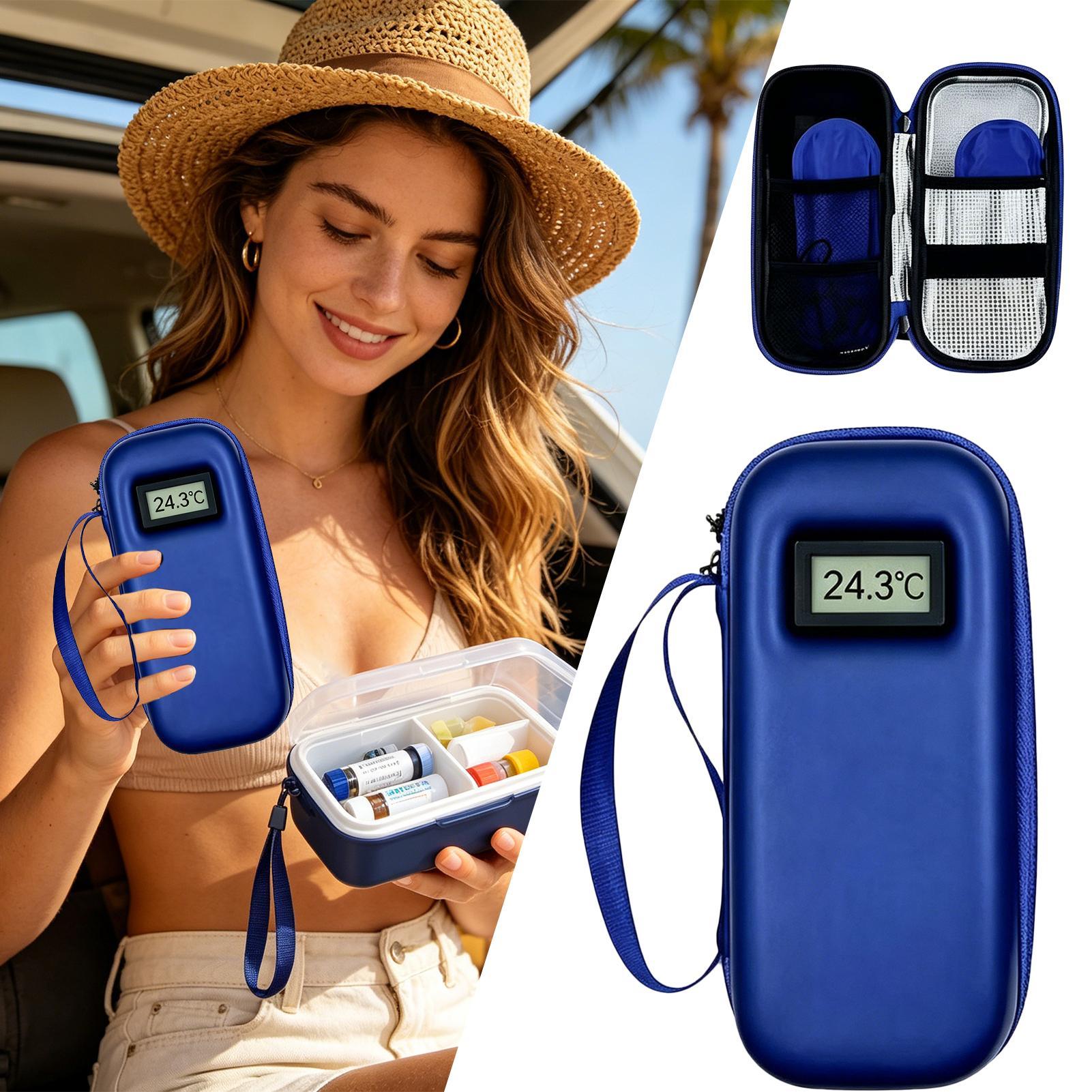 Cooler Travel Case With Temp D - Outdoor Camp ulasan dan harga