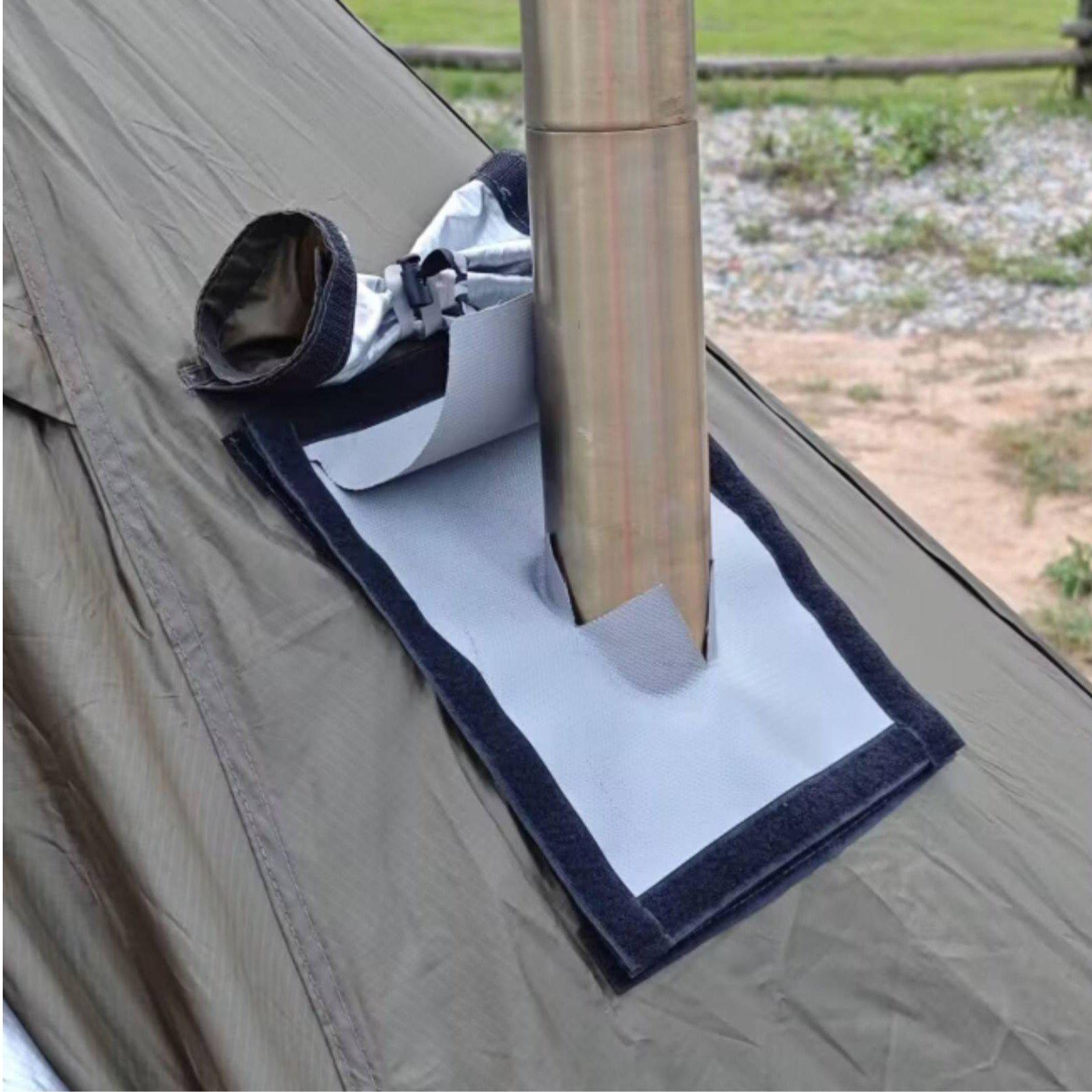 Camping Stove Chimney Guard Fi - Outdoor Camping Burner ulasan dan harga