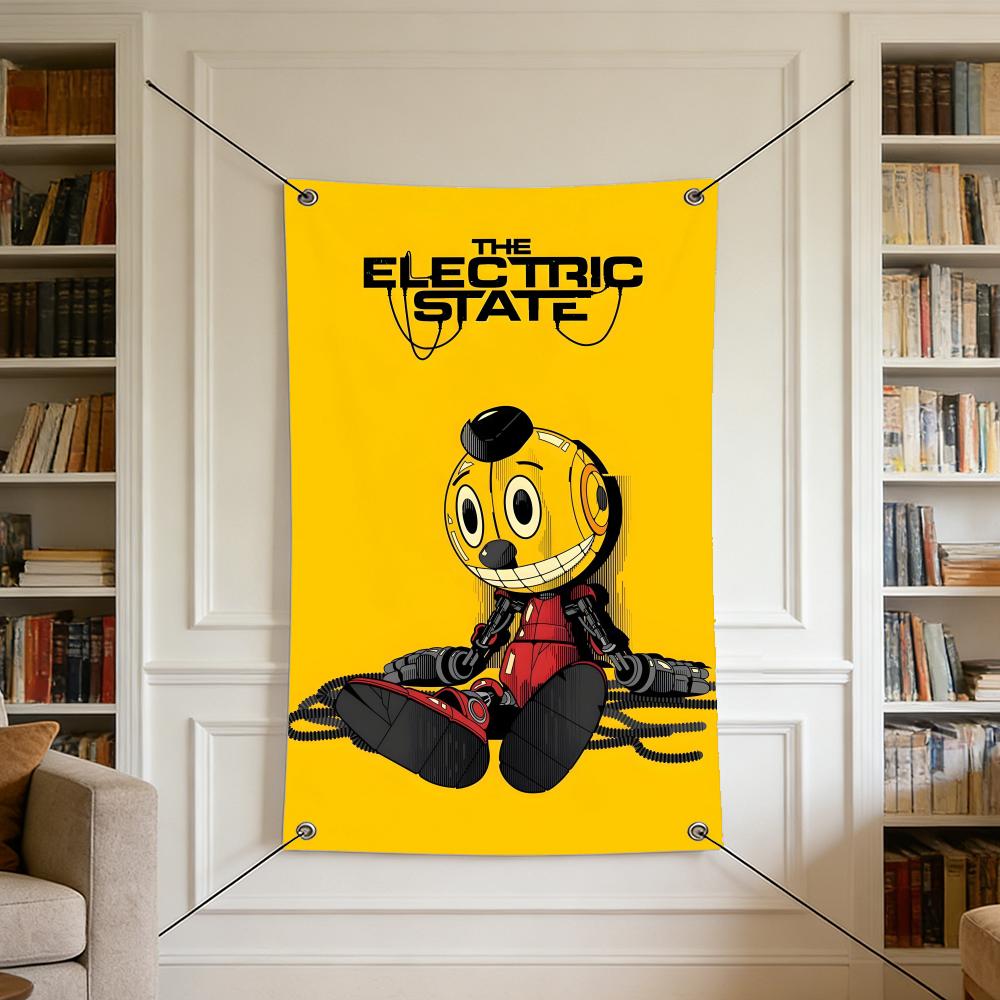 Movie The Electric State Flags - Outdoor Camping Movies ulasan dan harga