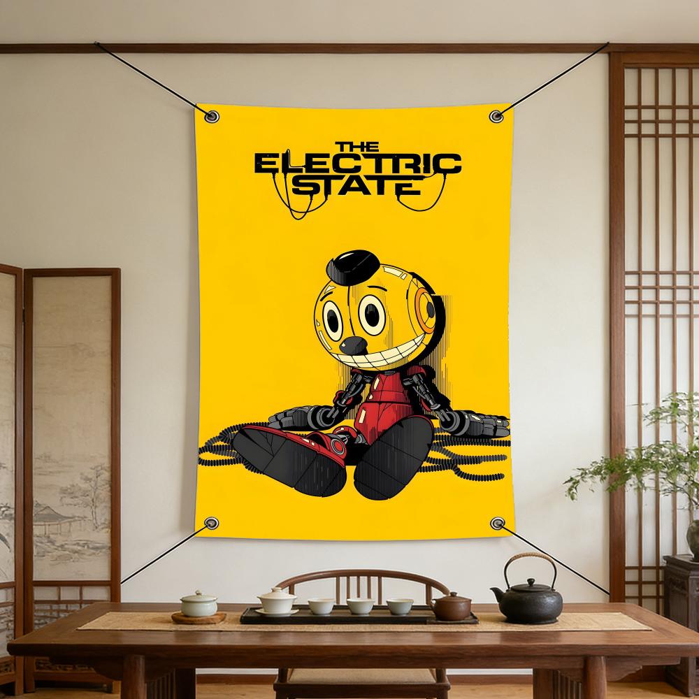 Movie The Electric State Flags - Outdoor Camping Movies ulasan dan harga