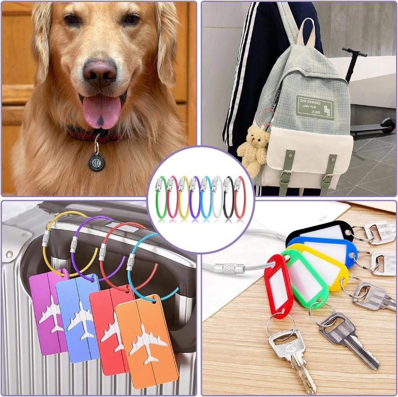 25PCS/Set Colorful Stainless S - Camping Rope ulasan dan harga