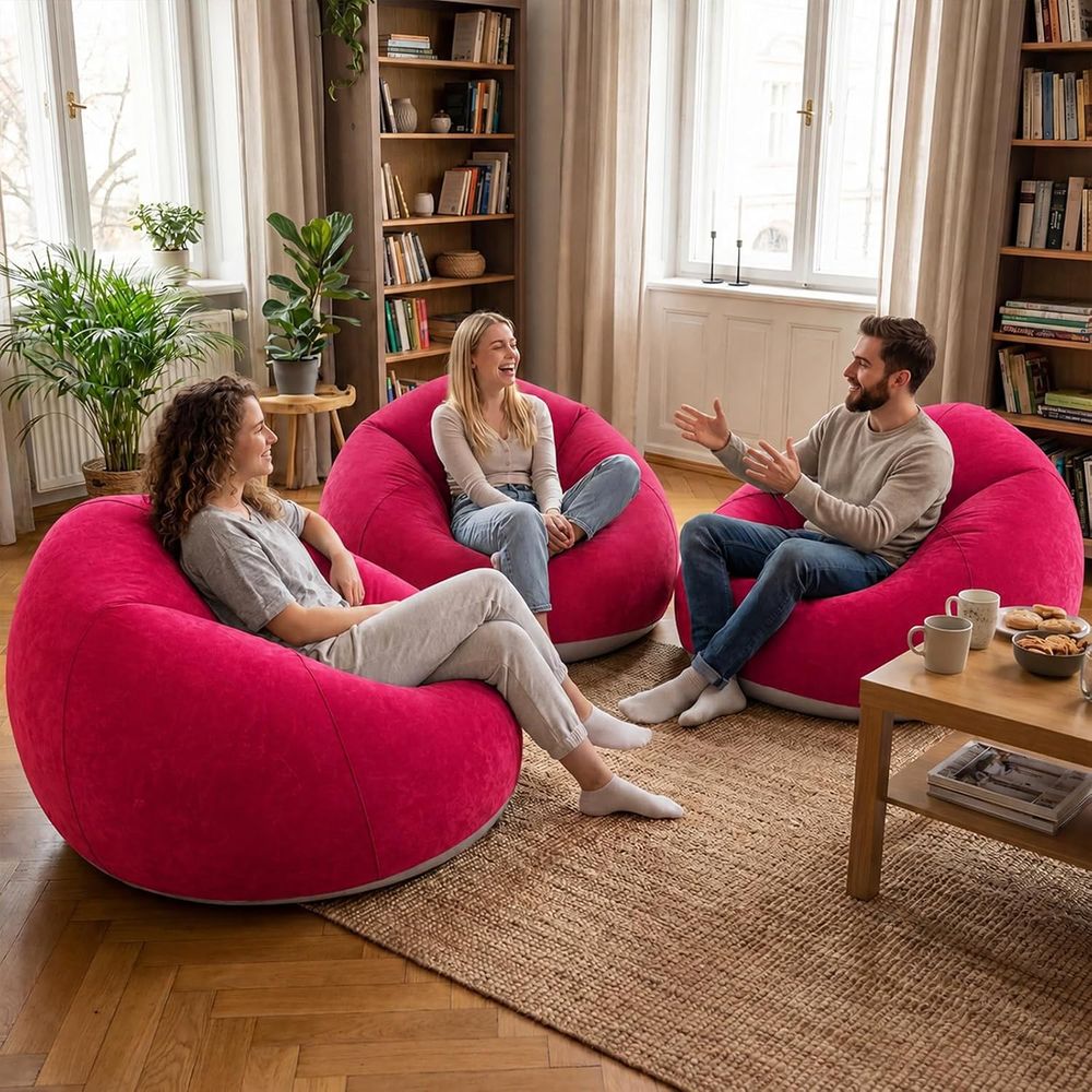 Bean Bag Chairs for Adults wit - Outdoor Camping Movies ulasan dan harga