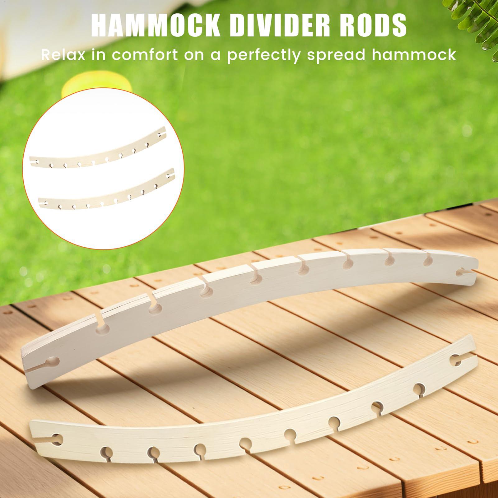2 Pieces 10-Hole Wooden Hammoc - Camping Hammock ulasan dan harga