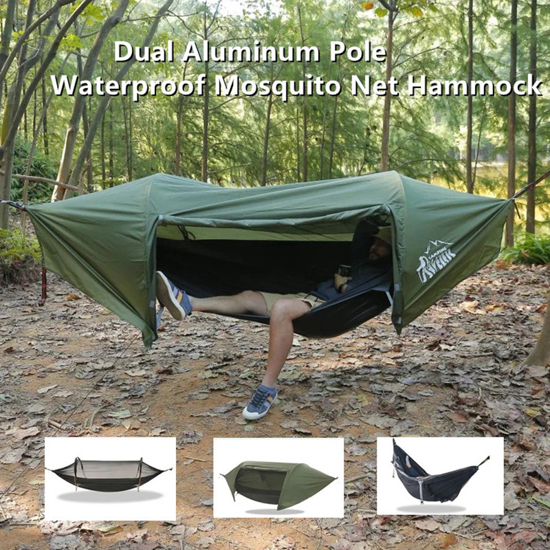 3-in-1 Tunnel Mosquito Net Ham - Outdoor Camping Solo ulasan dan harga