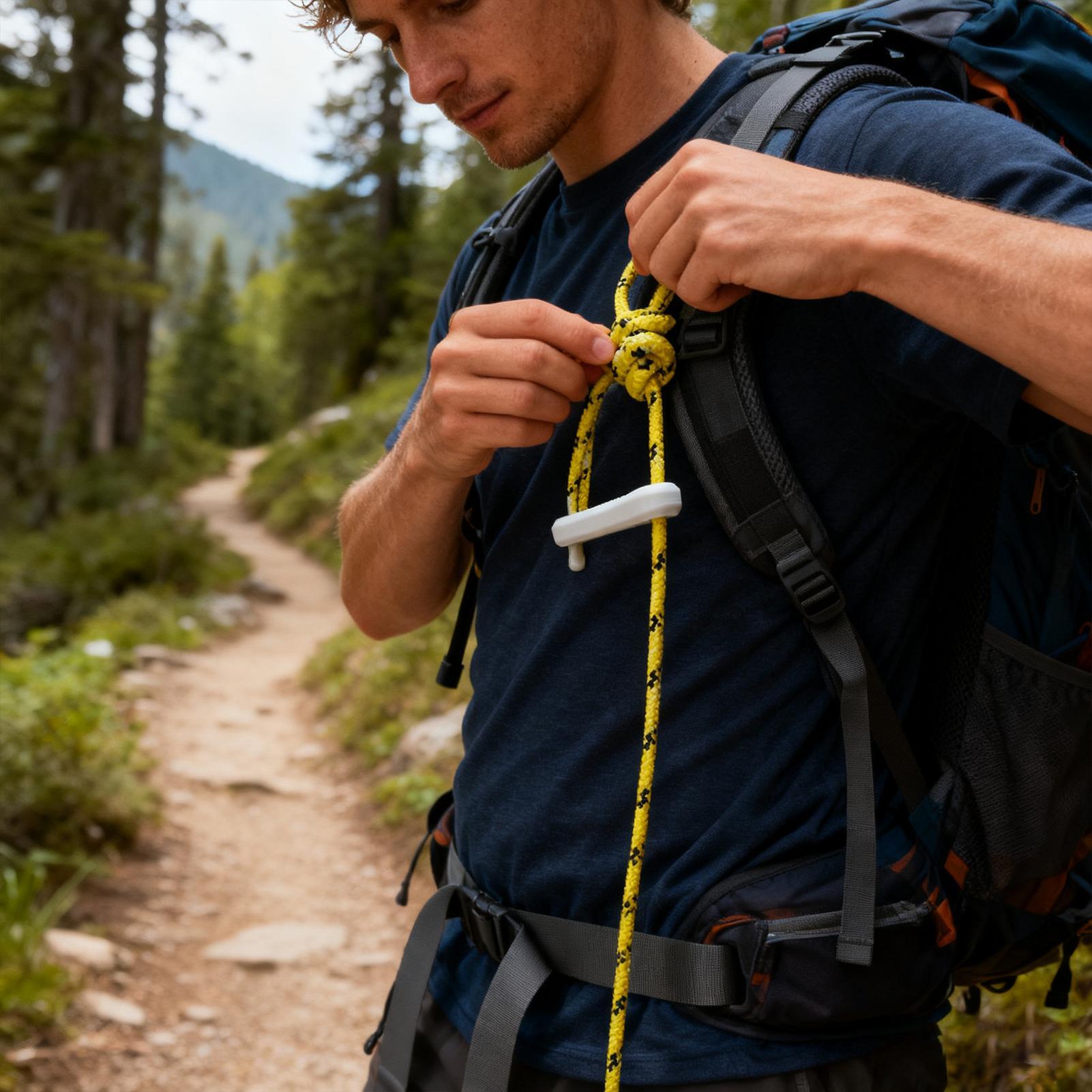 Rope Tightener for Camping 3D  - Camping Rope ulasan dan harga