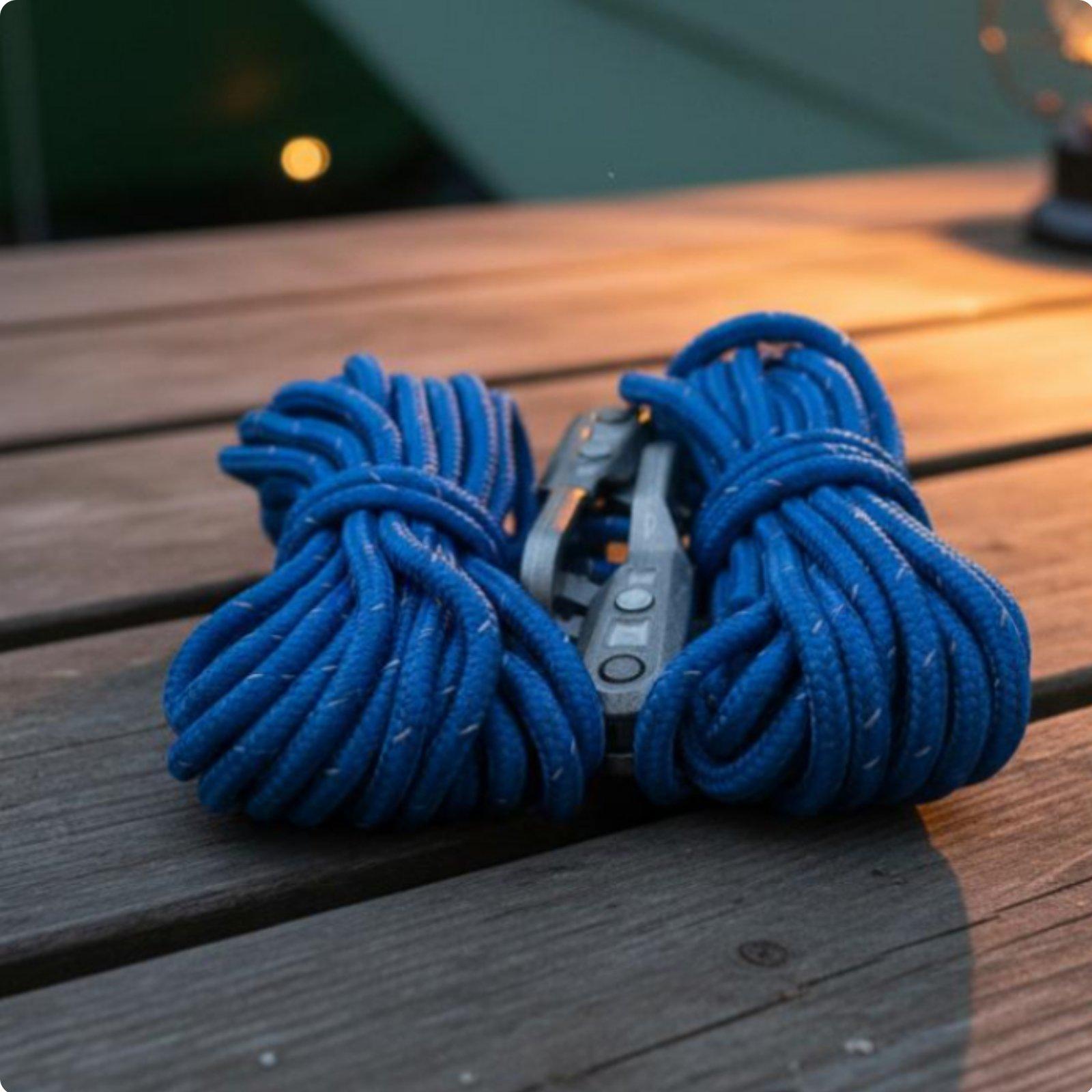 Nylon Rope Cord Fastener Adjus - Camping Rope ulasan dan harga