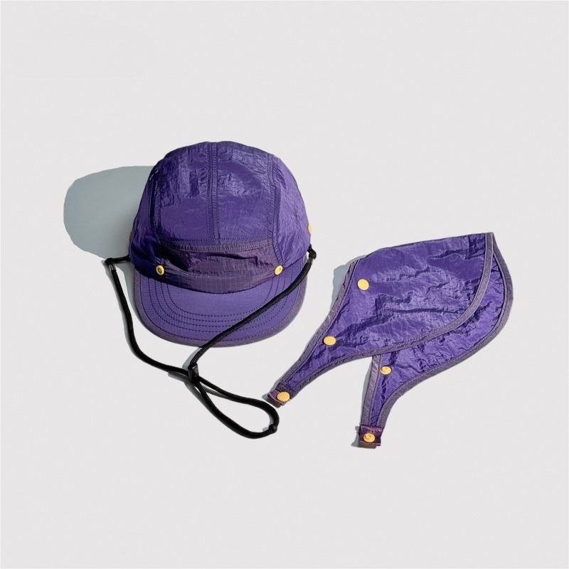 Japanese Detachable Shawl Suns - Camping Outdoor Quick Drying Sun Neck Protection Cap Hat ulasan dan harga