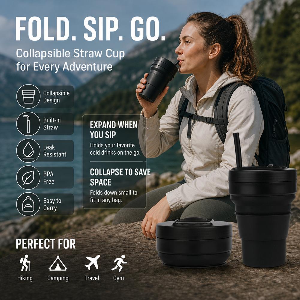 Collapsible Silicone Coffee Cu - Collapsible Water Bottle ulasan dan harga