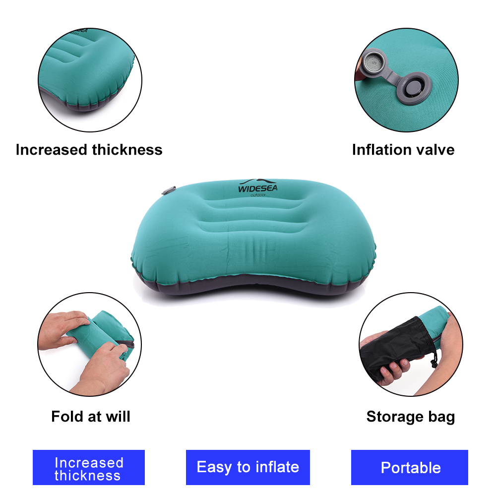 Widesea Portable Inflatable Pi - Outdoor Camping Quilt ulasan dan harga