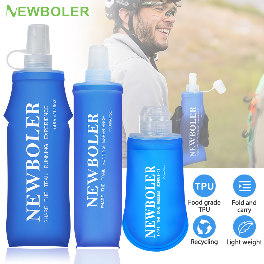 NEWBOLER 150ml 250ml 500ml Wat - Collapsible Water Bottle ulasan dan harga