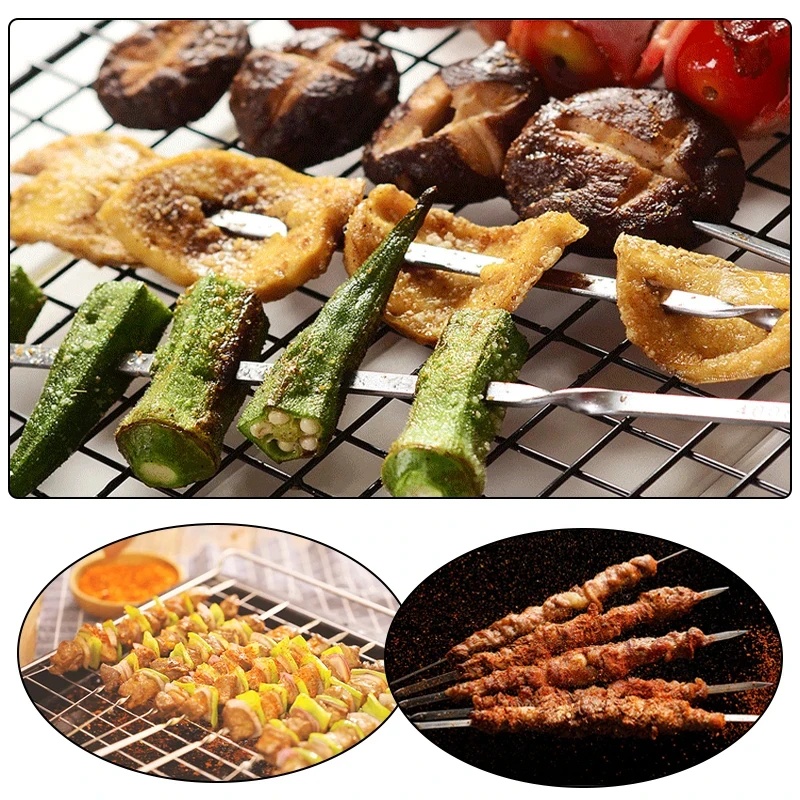5-25Pcs Stainless Steel Barbec - Outdoor Camping Bbq ulasan dan harga