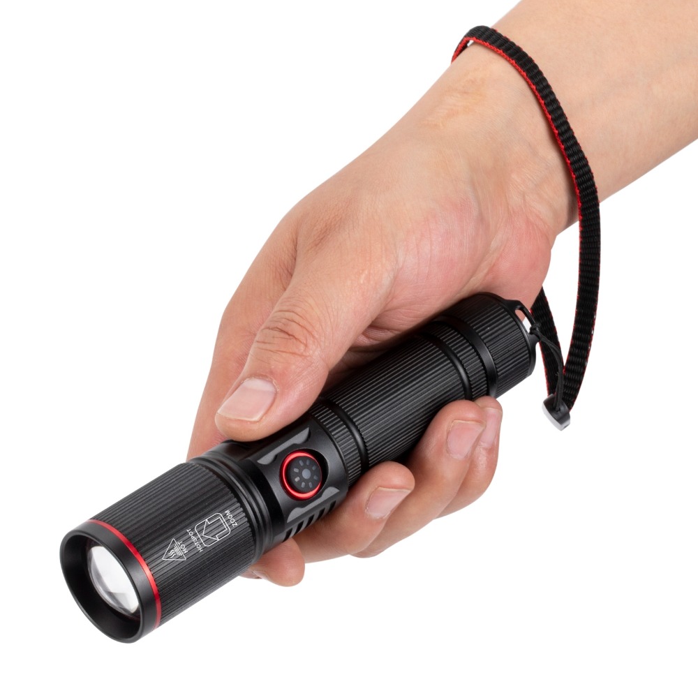 Powerful LED Flashlight Type C - Camping Rope ulasan dan harga