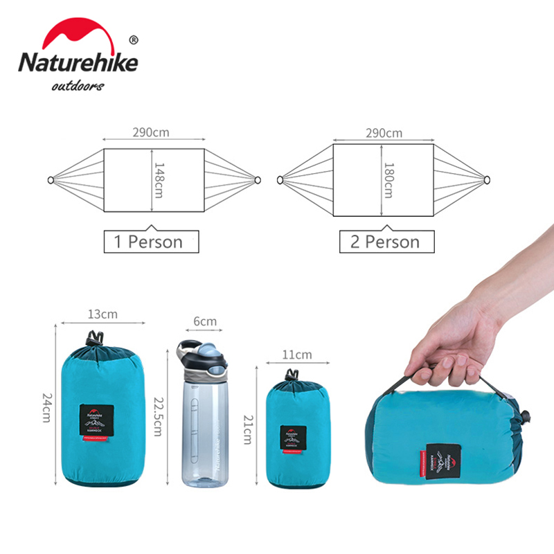 Naturehike Swing Hammock 1 2 P - Camping Hammock ulasan dan harga