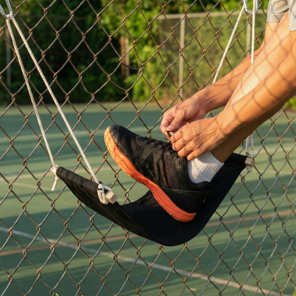 Outdoor Folding Foot Rest Port - Camping Hammock ulasan dan harga