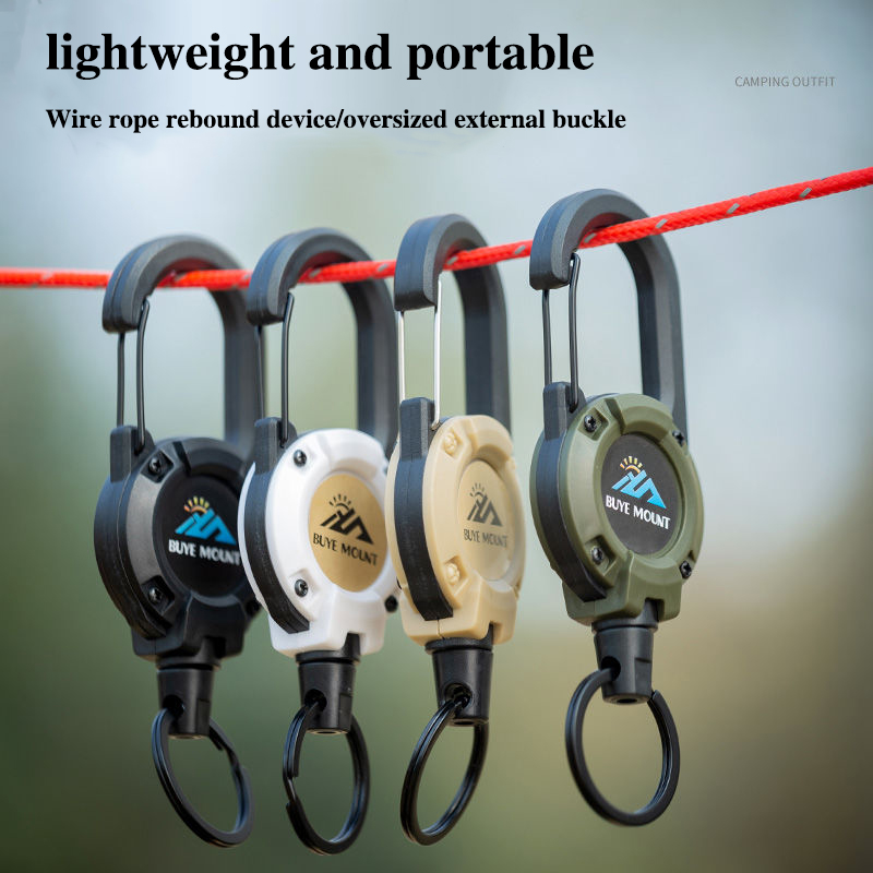 Outdoor Camping Easy Pull Buck - Camping Rope ulasan dan harga