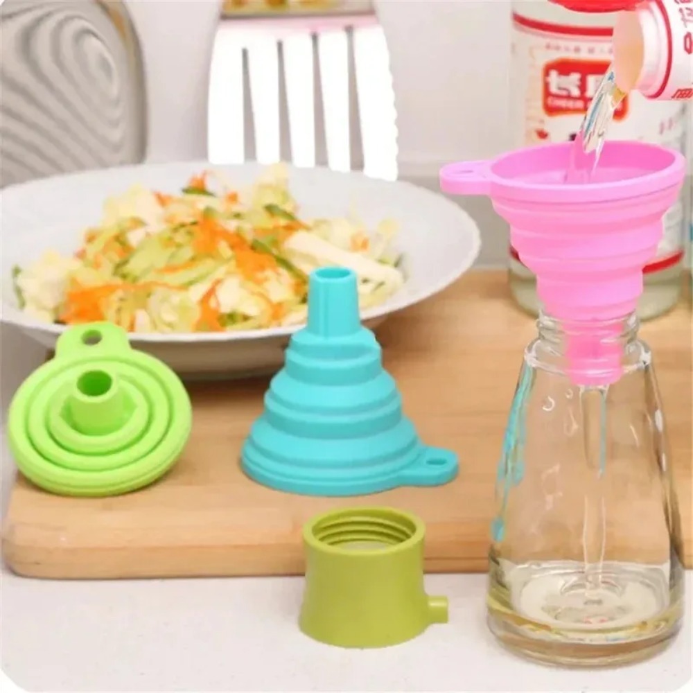 10pcs Foldable Silicone Kitche - Collapsible Water Bottle ulasan dan harga
