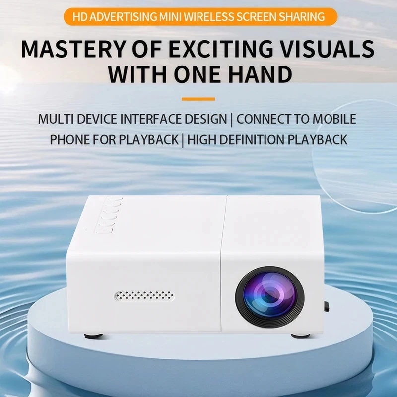 1080P LED Mini Projector with  - Outdoor Camping Movies ulasan dan harga
