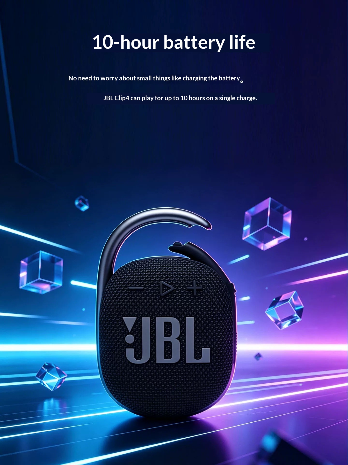 JBL CLIP4 Portable Wireless Bl - Outdoor Camp ulasan dan harga