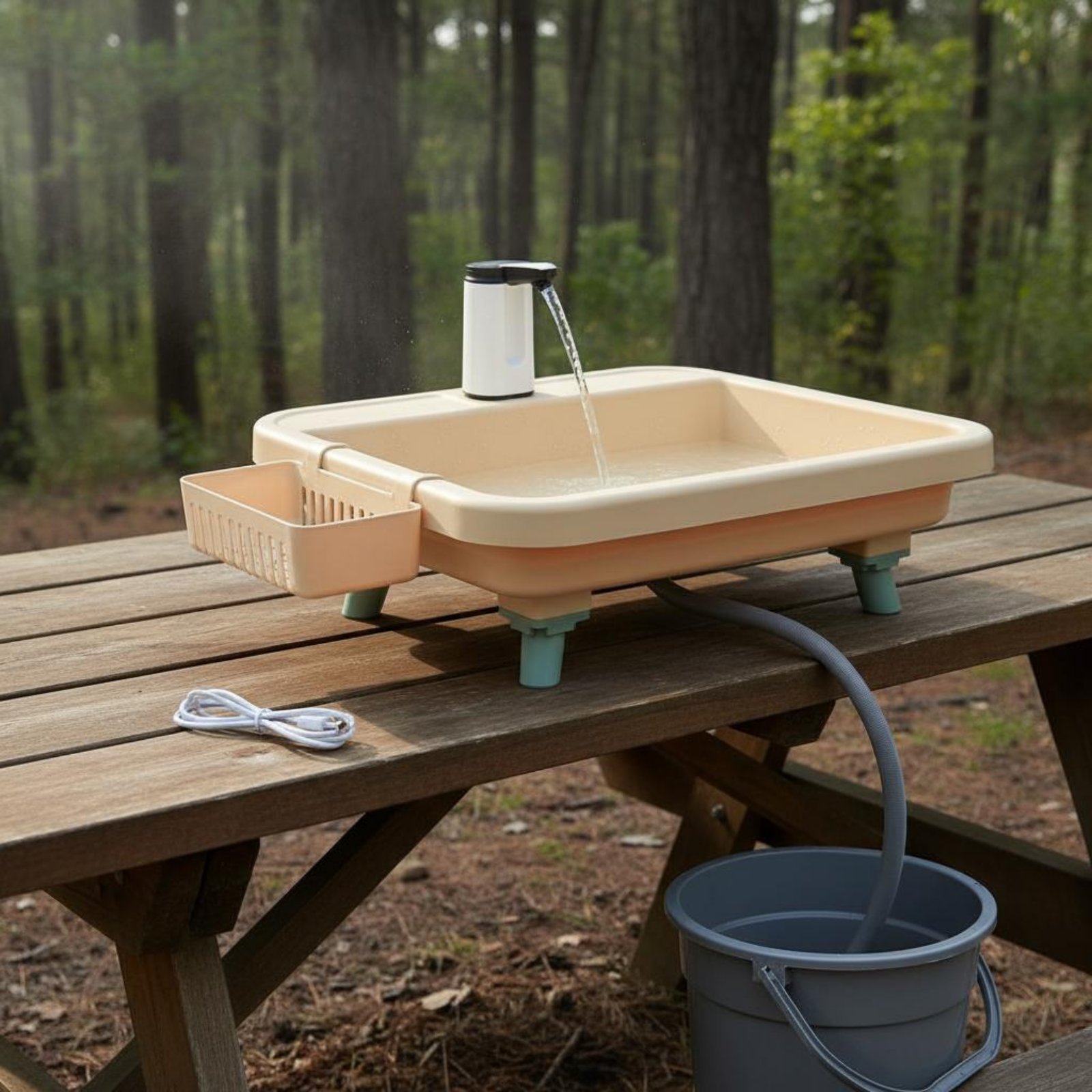 Portable Hand Washing Station  - Outdoor Camp ulasan dan harga