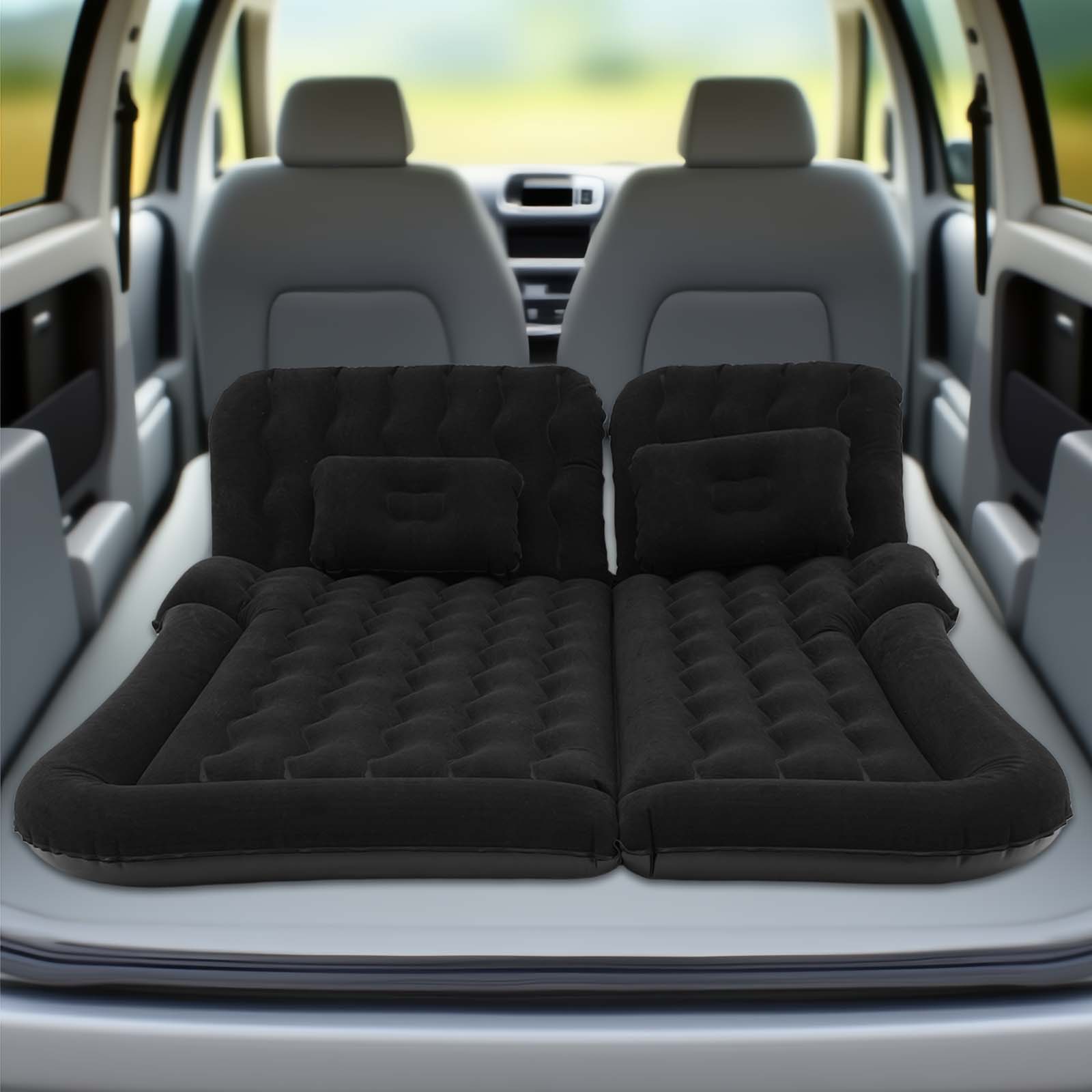 Grey/Black SUV Air Mattress In - Outdoor Camping Quilt ulasan dan harga