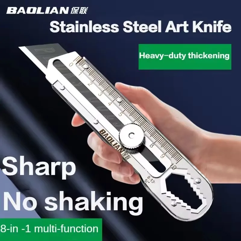 8 in 1 Stainless Steel Utility - Camping Rope ulasan dan harga