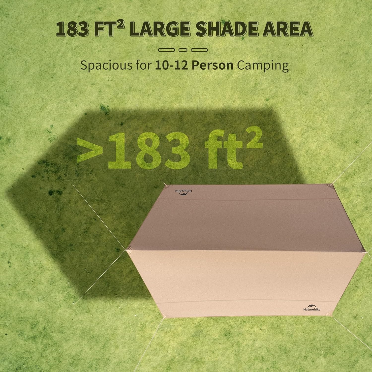 Naturehike Large Camping Water - Waterproof Tarp Shelter ulasan dan harga